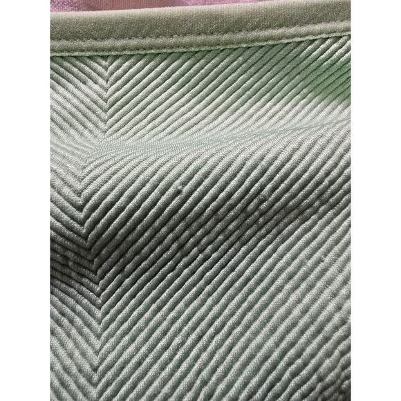 NWT Colsie light green ribbed bandeau crop top with removable straps size XL - Picture 6 of 11